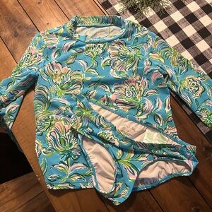 Lilly Pulitzer girls swim
